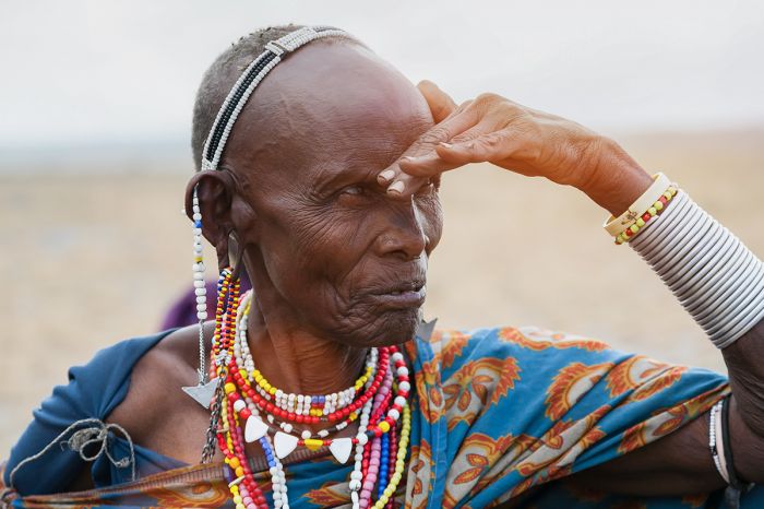 Maasai woman