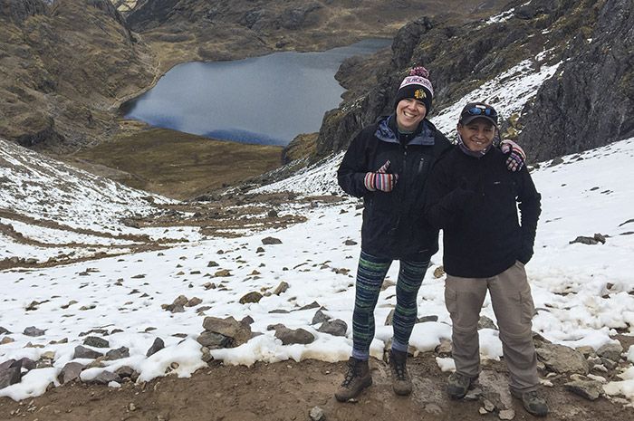 Nicky Glover in Peru