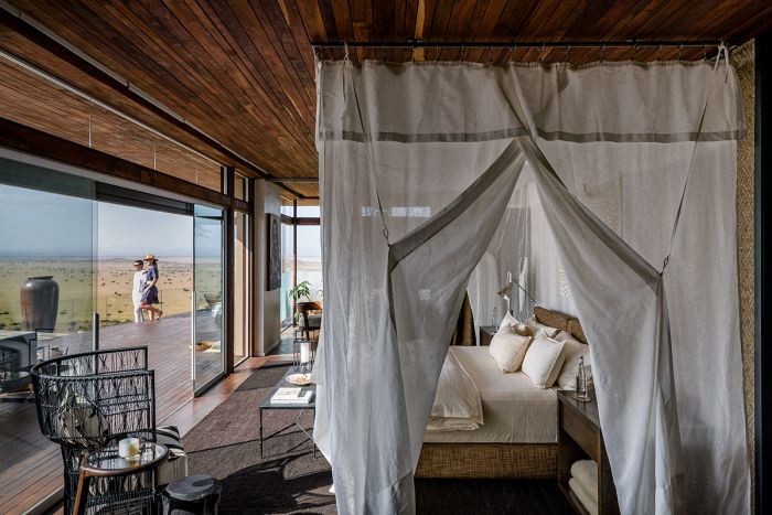 Singita Sasakwa Lodge bedroom