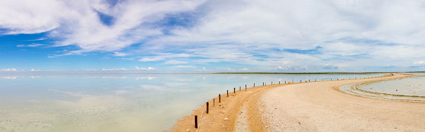Etosha Pan with Water